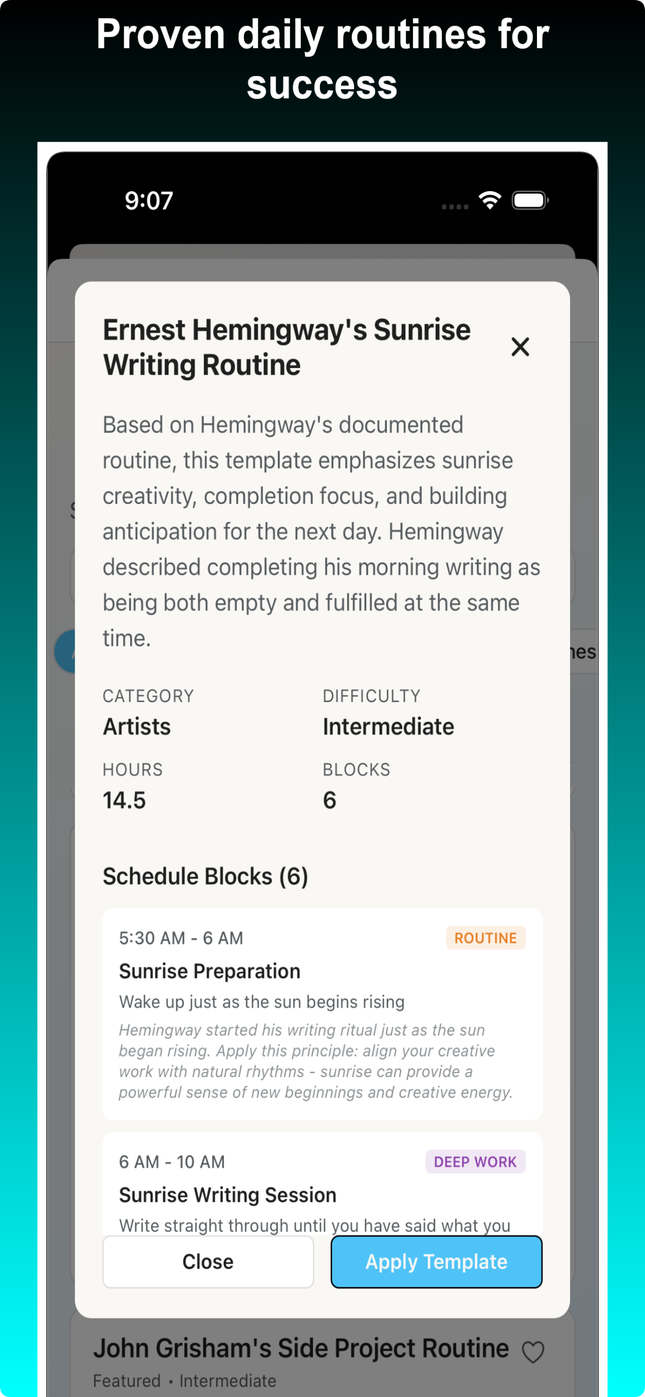Actenda app screenshot 3